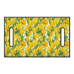 Yellow Spring Tulip Pattern Print Golf Cart Seat Cover