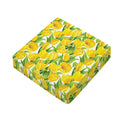 Yellow Spring Tulip Pattern Print Outdoor Seat Cushion Cover