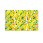Yellow Spring Tulip Pattern Print Polyester Flag