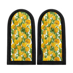 Yellow Spring Tulip Pattern Print Skillet Handle Cover