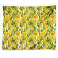 Yellow Spring Tulip Pattern Print Tapestry