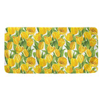 Yellow Spring Tulip Pattern Print Towel
