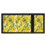 Yellow Spring Tulip Pattern Print Trifold Wallet