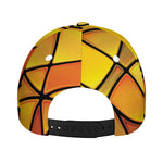 Yellow Stained Glass Mosaic Print Baseball Cap