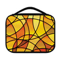 Yellow Stained Glass Mosaic Print Classic Bible Case