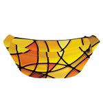 Yellow Stained Glass Mosaic Print Fanny Pack