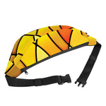 Yellow Stained Glass Mosaic Print Fanny Pack