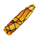 Yellow Stained Glass Mosaic Print Ironing Board Cover