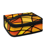 Yellow Stained Glass Mosaic Print Small Lunch Bag
