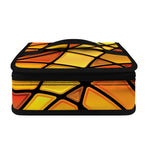 Yellow Stained Glass Mosaic Print Small Lunch Bag