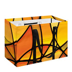 Yellow Stained Glass Mosaic Print Utility Tote Bag