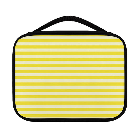 Yellow Striped Pattern Print Classic Bible Case