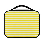 Yellow Striped Pattern Print Classic Bible Case