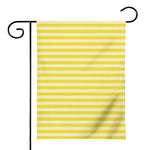 Yellow Striped Pattern Print House Flag