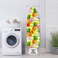 Yellow Striped Pineapple Pattern Print Ironing Board Cover