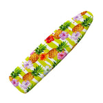 Yellow Striped Pineapple Pattern Print Ironing Board Cover