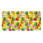 Yellow Striped Pineapple Pattern Print Towel