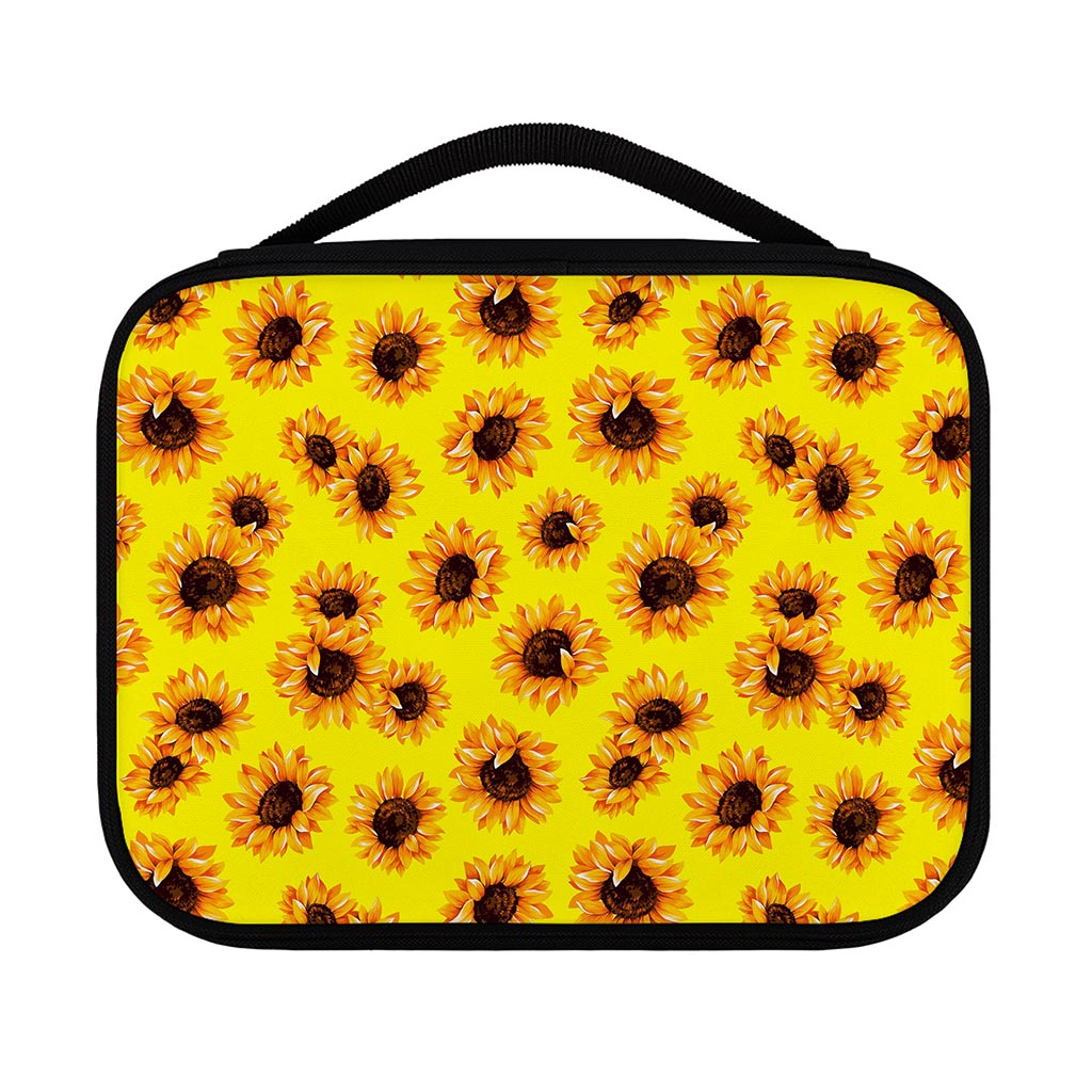 Yellow Sunflower Pattern Print Classic Bible Case