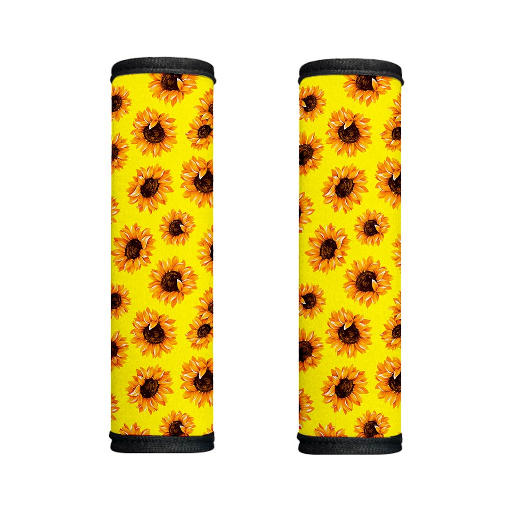 Yellow Sunflower Pattern Print Handle Covers