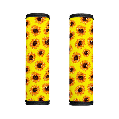 Yellow Sunflower Pattern Print Handle Covers