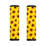 Yellow Sunflower Pattern Print Handle Covers