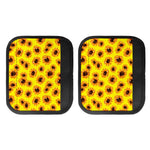 Yellow Sunflower Pattern Print Handle Covers