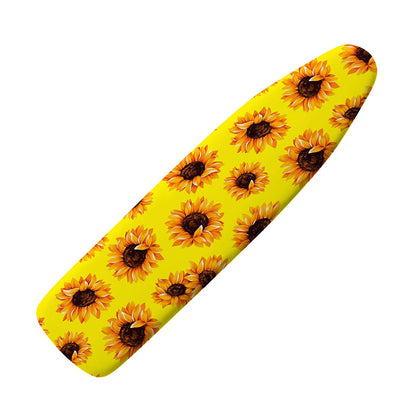 Yellow Sunflower Pattern Print Ironing Board Cover