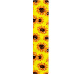 Yellow Sunflower Pattern Print Table Runner