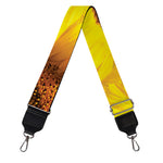Yellow Sunflower Print Bag Strap