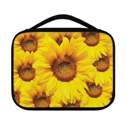 Yellow Sunflower Print Classic Bible Case