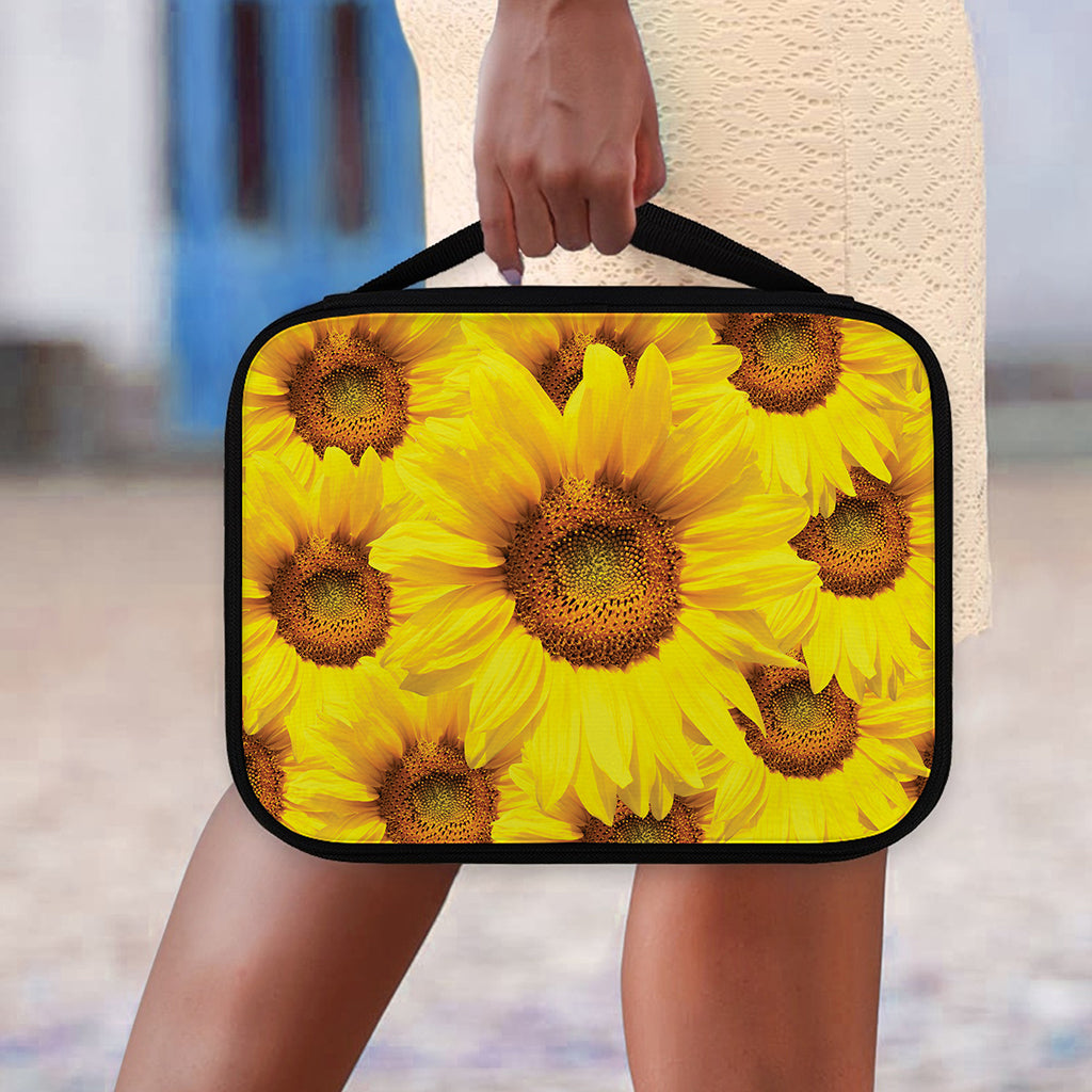 Yellow Sunflower Print Classic Bible Case