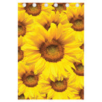 Yellow Sunflower Print Curtain