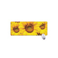 Yellow Sunflower Print Extended Mouse Pad