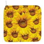 Yellow Sunflower Print Hand Towel