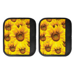 Yellow Sunflower Print Handle Covers