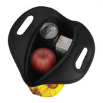 Yellow Sunflower Print Neoprene Lunch Bag