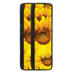 Yellow Sunflower Print Refrigerator Handle Covers