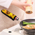 Yellow Sunflower Print Skillet Handle Cover