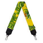 Yellow Tropical Pineapple Pattern Print Bag Strap