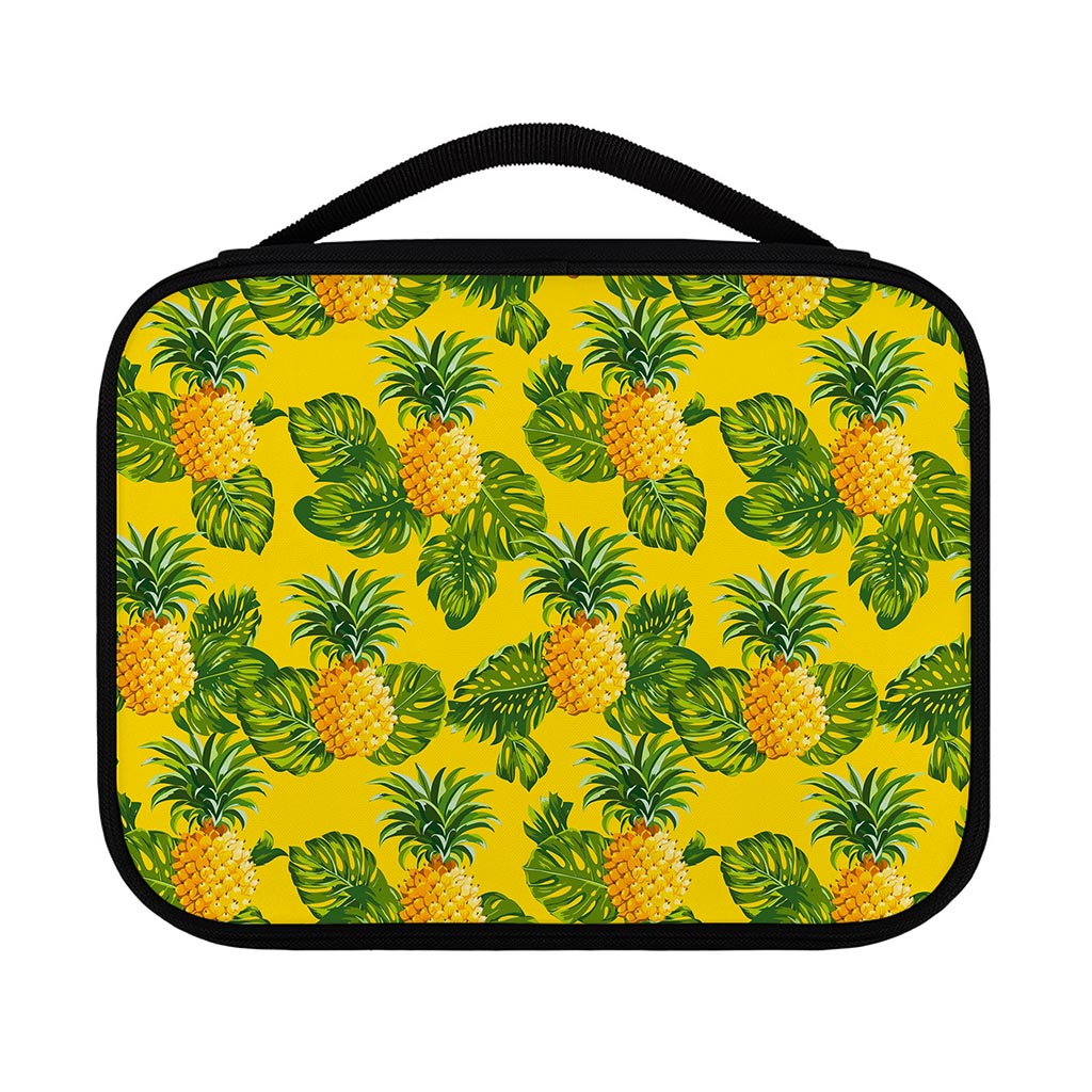 Yellow Tropical Pineapple Pattern Print Classic Bible Case