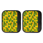 Yellow Tropical Pineapple Pattern Print Handle Covers