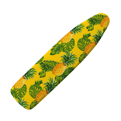 Yellow Tropical Pineapple Pattern Print Ironing Board Cover