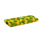 Yellow Tropical Pineapple Pattern Print Piano Keyboard Cover