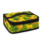 Yellow Tropical Pineapple Pattern Print Small Lunch Bag