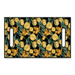 Yellow Tulip Floral Pattern Print Golf Cart Seat Cover