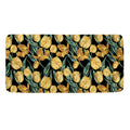 Yellow Tulip Floral Pattern Print Towel