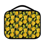 Yellow Tulip Pattern Print Classic Bible Case