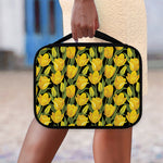 Yellow Tulip Pattern Print Classic Bible Case
