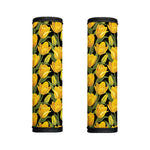 Yellow Tulip Pattern Print Handle Covers