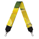 Yellow Tulip Print Bag Strap